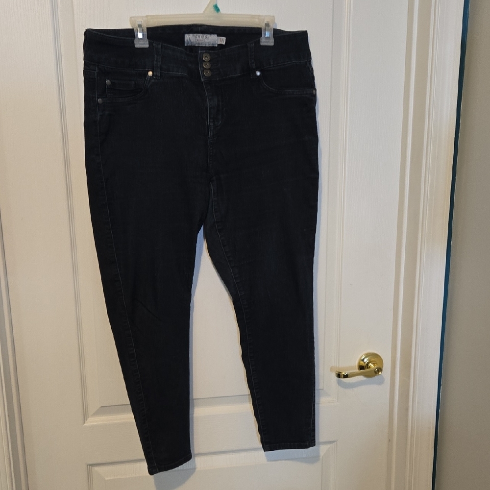 Torrid High Rise Black Jeans